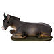 STOCK Burro sentado de resina para presépio de 50 cm s1