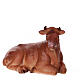 STOCK Boeuf allongé pour crèche de 30 cm résine s2