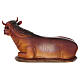 STOCK Bue seduto che guarda verso destra resina presepe 50 cm s4