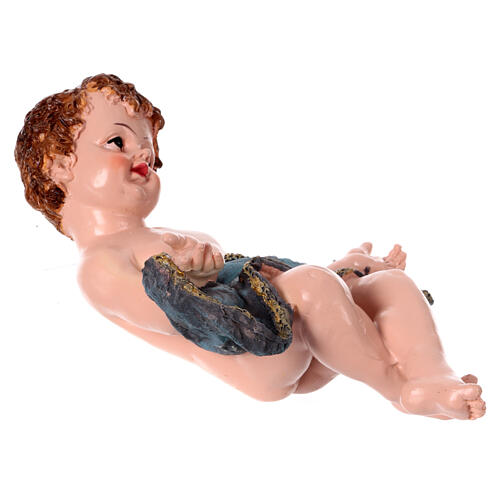 STOCK Gesù bambino natività resina per presepe 63 cm 3