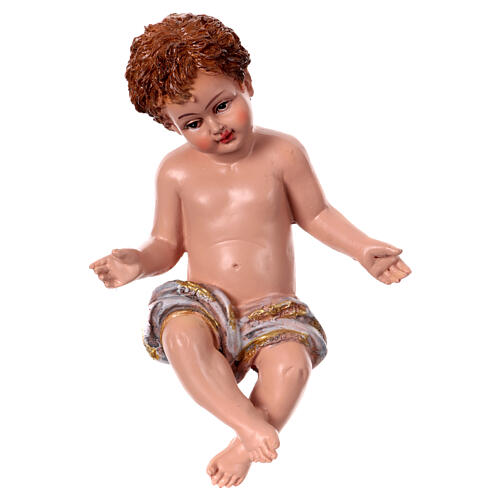 STOCK Statue résine Enfant Jésus pour crèche 52 cm 1