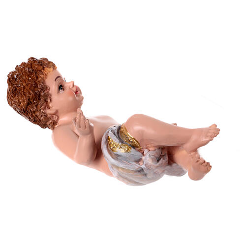 STOCK Statue résine Enfant Jésus pour crèche 52 cm 3