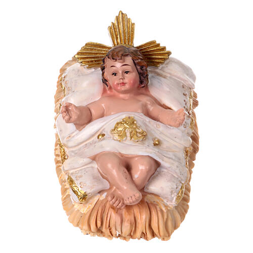 STOCK Enfant Jésus pour crèche de 30 cm résine 1