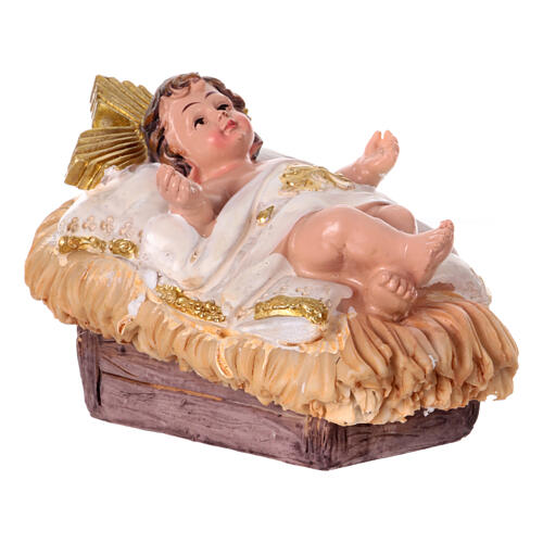 STOCK Enfant Jésus pour crèche de 30 cm résine 3