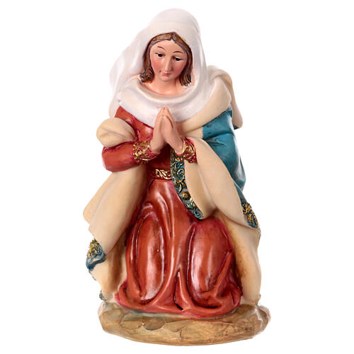 STOCK Virgen natividad resina belén de 30 cm 1