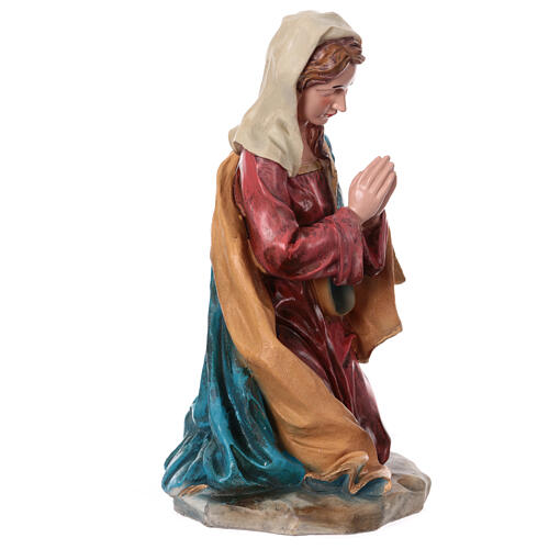 STOCK, Maria betend, Krippenfigur, Resin, für 50 cm Krippe 3