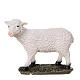 STOCK Mouton debout en résine pour crèche de 50 cm s1