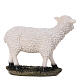 STOCK Mouton debout en résine pour crèche de 50 cm s4