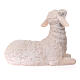 STOCK Sheep lying down for Nativity Scene of 30 cm, painted resin s2