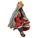 Set Re Magi presepe life size 3 pz 170 cm resina stoffa s13