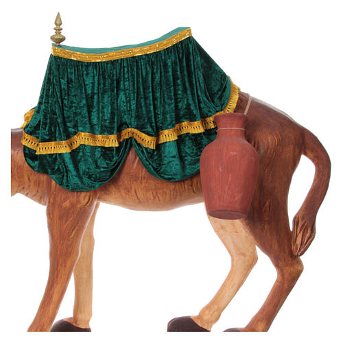 Camel with rich saddle, 120x200x40 cm 7