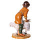 Tosquiador de ovelhas figura Fontanini presépio 12 cm PVC s3