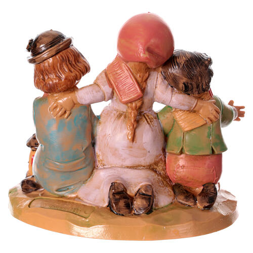 Dzieci z latarenką figurka Fontanini szopka 12 cm 3