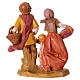 Estatua pastores con niños con linterna Fontanini belén 12 cm s4