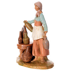Szklarka figurka Fontanini do szopki 12 cm, ręcznie malowana