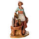 Szklarka figurka Fontanini do szopki 12 cm, ręcznie malowana s3