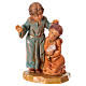 Pastores niño y niña Fontanini belén 12 cm estatua pvc s1