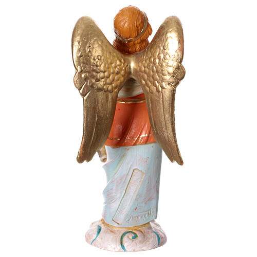 Engel mit Buch, Krippenfigur, PVC, Fontanini, 12 cm 3