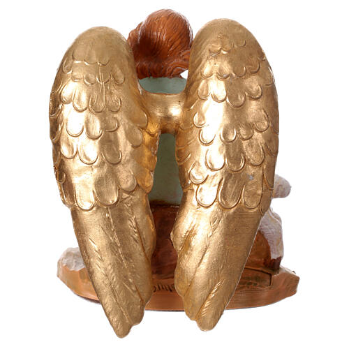 Engel mit Schäfchen, Krippenfigur, PVC, Fontanini, 12 cm 4