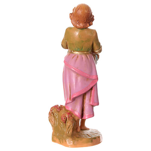 Estatua Lavandera belén Fontanini 12 cm pvc 3