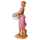 Figurka praczki do szopki Fontanini 12 cm z PVC s2