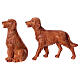 Hundepaar, sortiert, Krippenfiguren, PVC, Fontanini, 9,5 cm s1