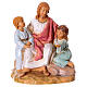 Christus mit den Kindern, Figur für Osterkrippe, PVC, Fontanini, 12 cm s1