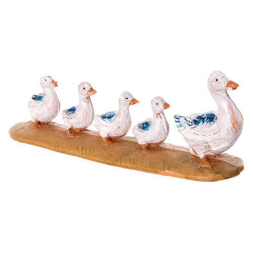 Entenfamilie, Tierfiguren für Krippe, PVC, Fontanini, 12 cm 3