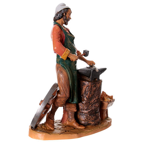 Kowal do szopki Fontanini 30 cm, ręcznie malowany, pvc 5