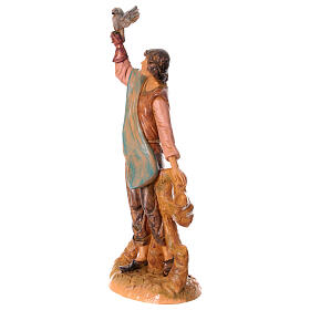 Halconero estatua belén Fontanini 30 cm pvc