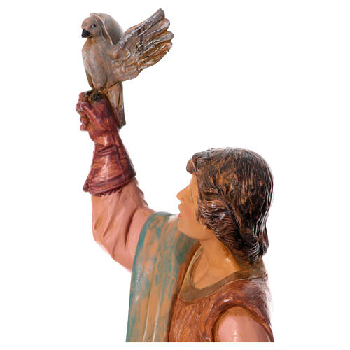 Halconero estatua belén Fontanini 30 cm pvc 2