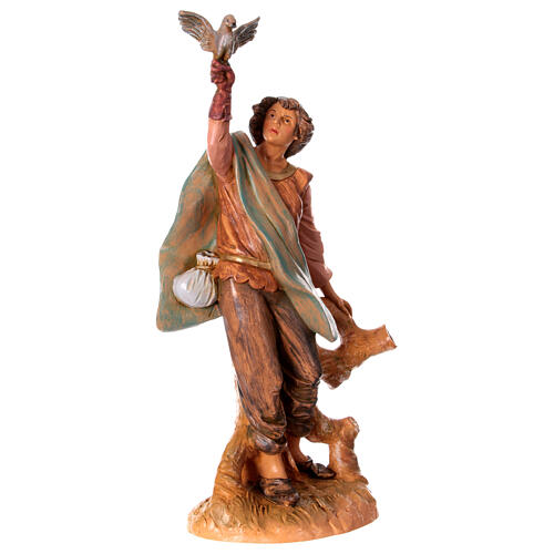 Halconero estatua belén Fontanini 30 cm pvc 3