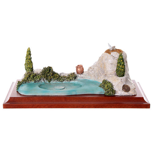 Escena Bautismo de Jesús Fontanini estatuas 12 cm belén pascual 5