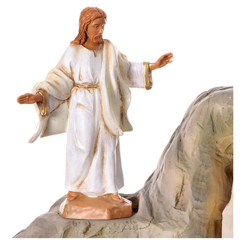 Escena Resurrección estatuas 12 cm Fontanini belén pascual 2
