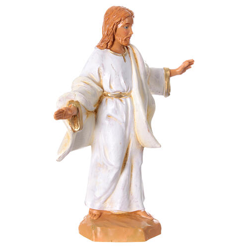 Auferstandener Christus, Figur für Osterkrippe, PVC, Fontanini, 12 cm 3