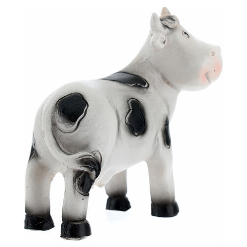 Krowa, szopka styl dziecięcy "Baby", 9 cm, żywica 3