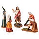 Entry into Jerusalem, set of 5 resin figurines for 10 cm Easter Creche s3