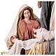 Nativity Holy Family statue Earth fabric resin nativity h 90 cm s4