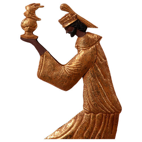 Reyes Magos metal oro Antique Splendor h 55 cm 4
