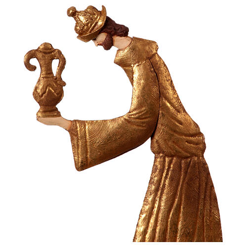 Trzej Królowie, metal, złoty kolor, Antique Splendor, wys. 55 cm 6