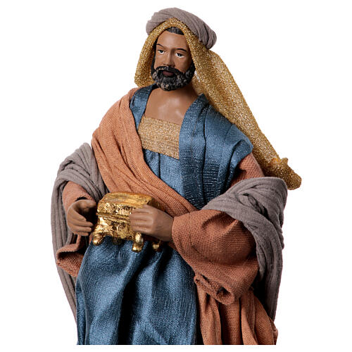 Winter Elegance Wise Men, resin and fabric, h 30 cm 3