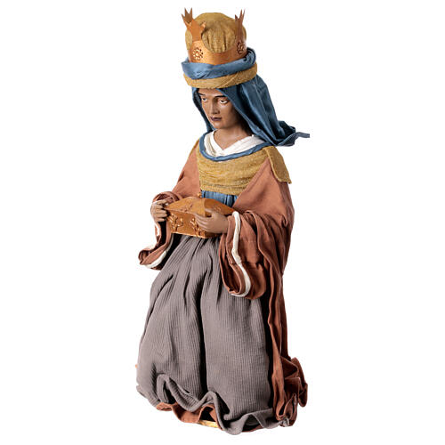 Winter Elegance Wise Men, resin and fabric, h 90 cm 3