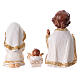 Krippenfiguren-Set, Kinder-Linie – Resin, weiß-gold, 11-teilig, für 8 cm Krippe s6