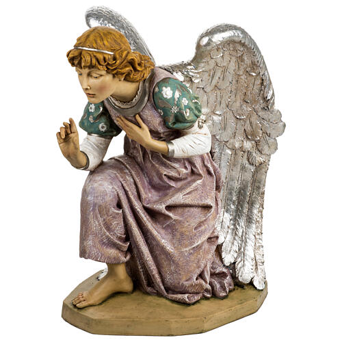 Kniender Engel aus Resin – 125 cm, für den Außenbereich, Fontanini 1