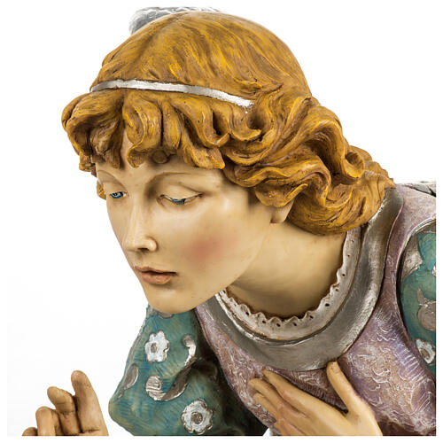 Kniender Engel aus Resin – 125 cm, für den Außenbereich, Fontanini 4