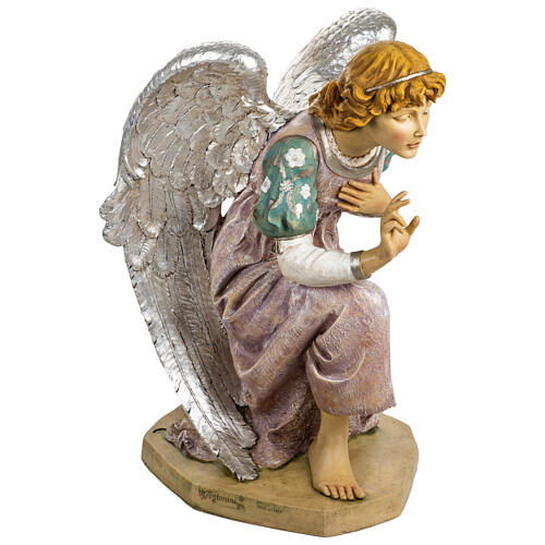 Kniender Engel aus Resin – 125 cm, für den Außenbereich, Fontanini 6