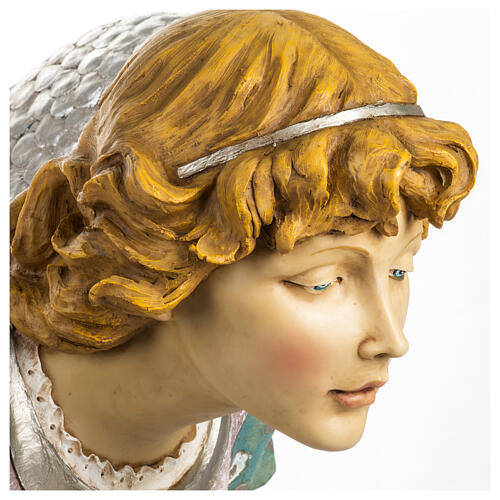 Kniender Engel aus Resin – 125 cm, für den Außenbereich, Fontanini 8