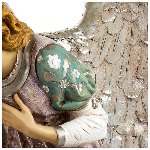 Kniender Engel aus Resin – 125 cm, für den Außenbereich, Fontanini 10