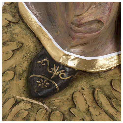 Heiliger König, stehend, Caspar, passend für die 180 cm Krippe von Fontanini, aus Resin, für Außenbereich 12