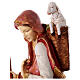 Pastora con cordero belén exterior de resina 180 cm Fontanini s16